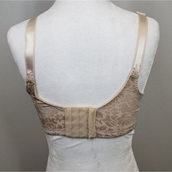 Bali Classic Support Bra 34DD NEW Smoothing Cool Comfort Cream - Picture 6 of 11